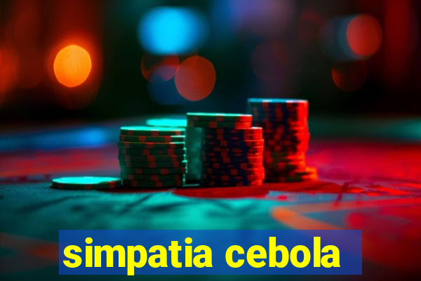 simpatia cebola